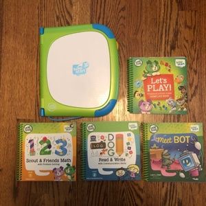 Leap Frog Leap Start 3D Interactive Learning System with 4 books